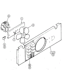 Fans / Cooling Fan parts for Jenn-Air Oven W156 from AppliancePartsPros.com