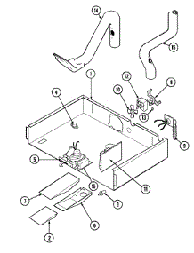 04 - Internal Controls parts for Jenn-Air Oven W30100W from AppliancePartsPros.com