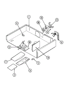 04 - Internal Controls parts for Jenn-Air Oven WM27460B from AppliancePartsPros.com