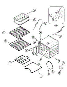 05 - Oven parts for Jenn-Air Oven WW27430BC from AppliancePartsPros.com