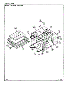 05 - Oven parts for Jenn-Air Oven WW2750W from AppliancePartsPros.com