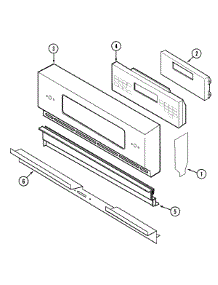 02 - Control Panel (Ww27430pf,Pg,Pk,Pr,Pu) parts for Jenn-Air Oven WW27430PK from AppliancePartsPros.com