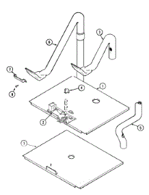 06 - Internal Controls parts for Jenn-Air Oven WW2460B from AppliancePartsPros.com