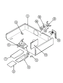 04 - Internal Controls parts for Jenn-Air Oven JJW8530AAW from AppliancePartsPros.com