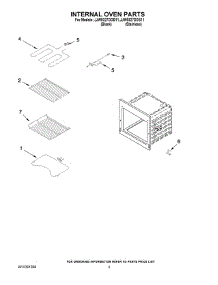03 - Internal Oven Parts parts for Jenn-Air Oven JJW9327DDB11 from AppliancePartsPros.com