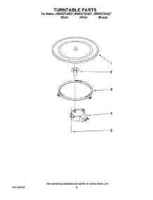 10 - Turntable Parts parts for Maytag Oven JMW8527DAQ27 from AppliancePartsPros.com