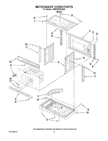 06 - Microwave Oven Parts parts for Maytag Oven JMW9530DAB29 from AppliancePartsPros.com