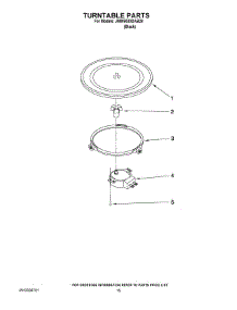 10 - Turntable Parts parts for Maytag Oven JMW9530DAB29 from AppliancePartsPros.com