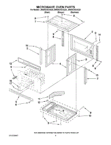 06 - Microwave Oven Parts parts for Maytag Oven JMW8530DAB28 from AppliancePartsPros.com