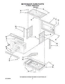 06 - Microwave Oven Parts parts for Maytag Oven JMW8527DAS28 from AppliancePartsPros.com