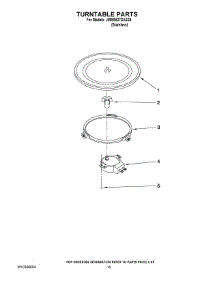 10 - Turntable Parts parts for Maytag Oven JMW8527DAS28 from AppliancePartsPros.com