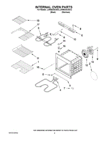 05 - Internal Oven Parts parts for Maytag Oven JJW9630DDS32 from AppliancePartsPros.com