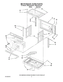 06 - Microwave Oven Parts parts for Maytag Oven JMW9530DAS30 from AppliancePartsPros.com