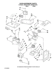09 - Oven Interior Parts parts for Maytag Oven JMW9527DAB29 from AppliancePartsPros.com