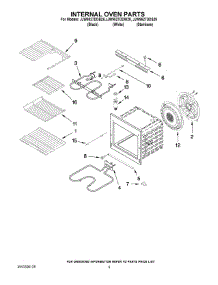 03 - Internal Oven Parts parts for Maytag Oven JJW9527DDW29 from AppliancePartsPros.com