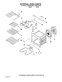 03 - Internal Oven Parts parts for Maytag Oven JJW9530DDW30 from AppliancePartsPros.com