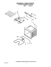 05 - Internal Oven Parts parts for Maytag Oven JJW2530WS00 from AppliancePartsPros.com
