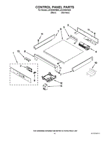 06 - Control Panel Parts parts for Maytag Oven JJW2530WS00 from AppliancePartsPros.com