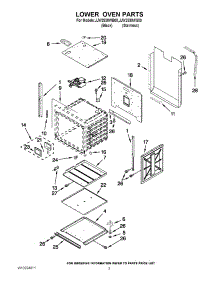 02 - Lower Oven Parts parts for Maytag Oven JJW2530WB00 from AppliancePartsPros.com