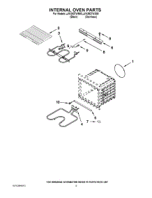 05 - Internal Oven Parts parts for Maytag Oven JJW2527WS00 from AppliancePartsPros.com