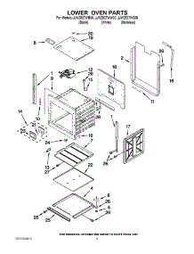 02 - Lower Oven Parts parts for Maytag Oven JJW2827WB00 from AppliancePartsPros.com