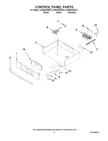 04 - Control Panel Parts parts for Maytag Oven JJW8330DDW13 from AppliancePartsPros.com