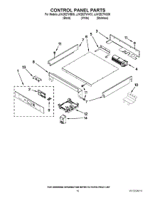 06 - Control Panel Parts parts for Maytag Oven JJW2827WB00 from AppliancePartsPros.com