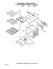 05 - Internal Oven Parts parts for Maytag Oven JJW2827WW00 from AppliancePartsPros.com