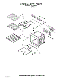 05 - Internal Oven Parts parts for Maytag Oven JJW2830WP00 from AppliancePartsPros.com