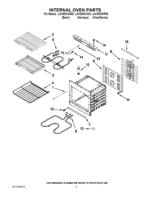 05 - Internal Oven Parts parts for Maytag Oven JJW3830WR00 from AppliancePartsPros.com