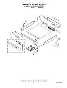 06 - Control Panel Parts parts for Maytag Oven JJW2727WB00 from AppliancePartsPros.com