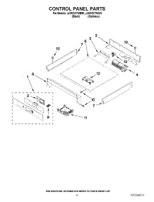 04 - Control Panel Parts parts for Maytag Oven JJW2327WB00 from AppliancePartsPros.com