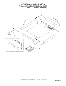 04 - Control Panel Parts parts for Maytag Oven JJW3430WS00 from AppliancePartsPros.com