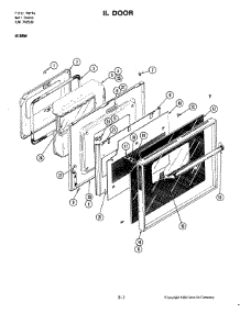04 - Door (W188w) parts for Jenn-Air Oven W188W from AppliancePartsPros.com