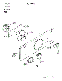 06 - Fans-Cooling (W188w) parts for Jenn-Air Oven W188W from AppliancePartsPros.com