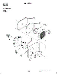 05 - Fans-Convection (W188w) parts for Jenn-Air Oven W188W from AppliancePartsPros.com