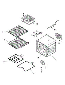 04 - Oven parts for Jenn-Air Oven JJW9130DDW from AppliancePartsPros.com