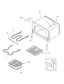 04 - Oven parts for Jenn-Air Oven JJW7530DDW from AppliancePartsPros.com