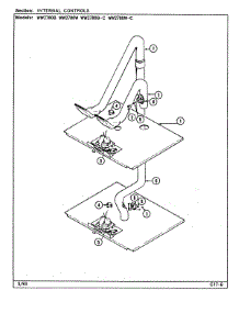 05 - Internal Controls parts for Jenn-Air Oven WW2780W-C from AppliancePartsPros.com