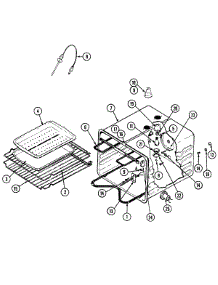 06 - Oven parts for Jenn-Air Oven WW2780W-C from AppliancePartsPros.com