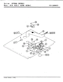 06 - Internal Controls parts for Jenn-Air Oven W136W-C from AppliancePartsPros.com
