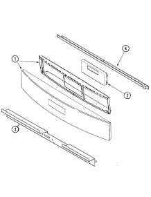 02 - Control Panel parts for Jenn-Air Oven JJW8530CCW from AppliancePartsPros.com