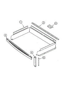06 - Microwave Trim & Attachments parts for Jenn-Air Oven JMW8530CAB from AppliancePartsPros.com