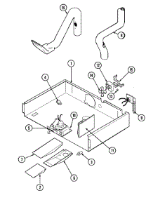 04 - Internal Controls parts for Jenn-Air Oven JJW9627CAW from AppliancePartsPros.com
