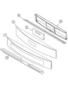 02 - Control Panel parts for Jenn-Air Oven JJW8527CAS from AppliancePartsPros.com