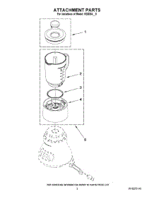 02 - Attachment Parts parts for Kitchenaid Blender KSB354WH0 from AppliancePartsPros.com