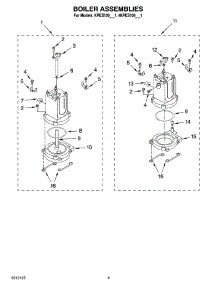 03 - Boiler Assemblies parts for Kitchenaid Coffee Maker KPES100NP1 from AppliancePartsPros.com