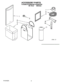 06 - Accessory Parts parts for Kitchenaid Compactor KUCS03FTPA0 from AppliancePartsPros.com