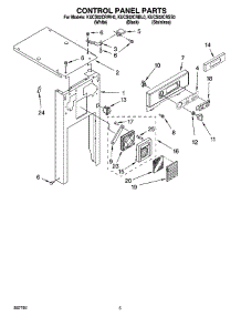 05 - Control Panel Parts parts for Kitchenaid Compactor KUCS02CRBL0 from AppliancePartsPros.com