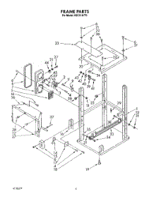03 - Frame parts for Kitchenaid Compactor KUCS181T0 from AppliancePartsPros.com